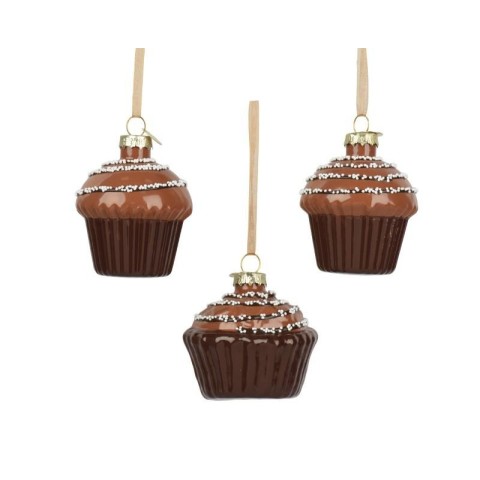 CUPCAKES PENDENTI BROWN H.6